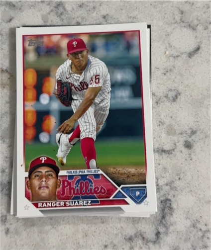 2023 Topps Series 2 #642 Ranger Suarez — front