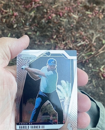 2025 Panini Prizm LIV Golf #33 Harold Varner III — front