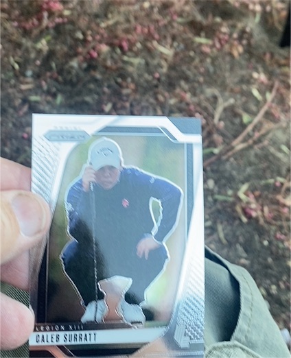 2025 Panini Prizm LIV Golf #14 Caleb Surratt — front