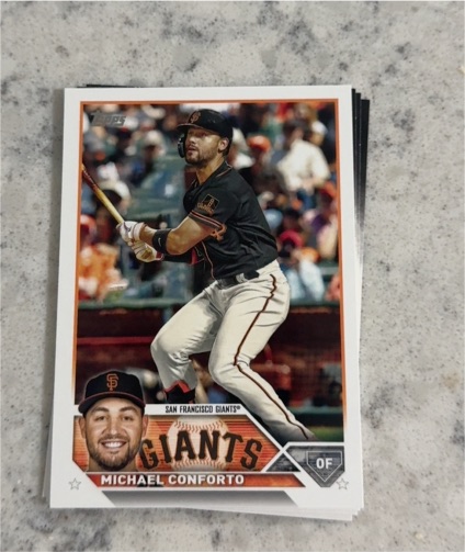 2023 Topps Series 2 #419 Michael Conforto — front