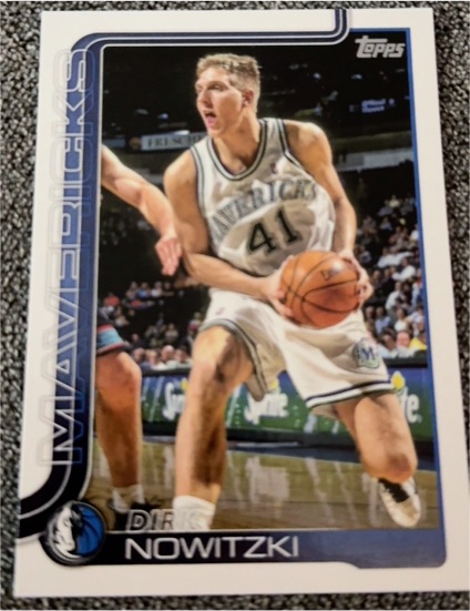 2025-26 Topps #252 Dirk Nowitzki — front