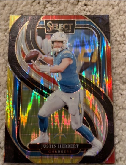 2024 Panini Select #131 Justin Herbert — front