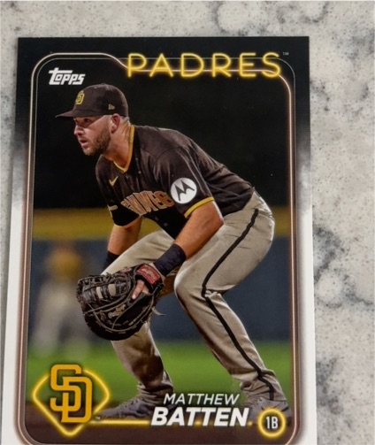 2024 Topps Series 2 #384 Matthew Batten — front