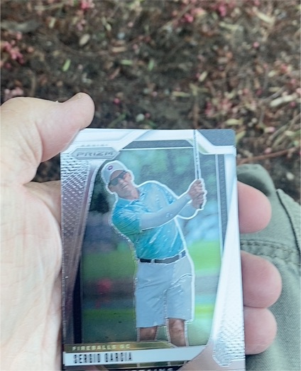 2025 Panini Prizm LIV Golf #71 Sergio Garcia — front