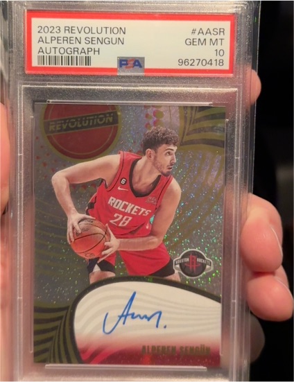 2023 Panini Revolution #AASR Alperen Şengün Autograph — front