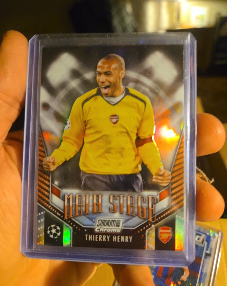 2023-24 Topps Stadium Club Chrome #MS-TH Thierry Henry — front