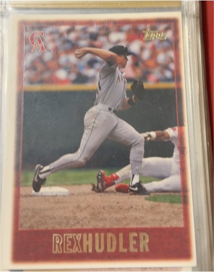 1997 Topps #254 Rex Hudler — front