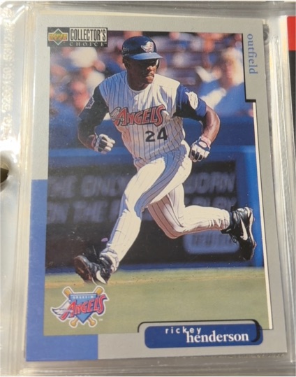 1998 Upper Deck Collector's Choice #30b Rickey Henderson — front