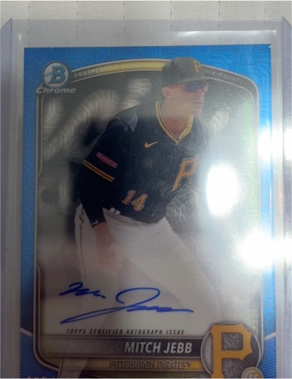 2023 Bowman Chrome #14 Mitch Jebb — front
