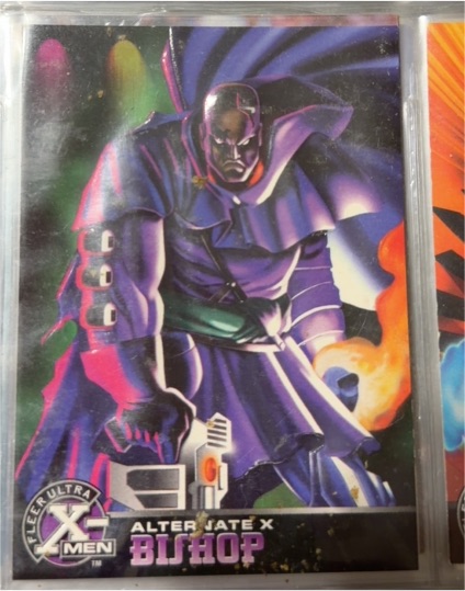 1995 Fleer Ultra X-Men Alternate X #4 Bishop — front