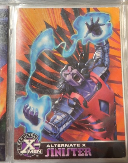 1995 Fleer Ultra X-Men Alternate X #14 Sinister — front