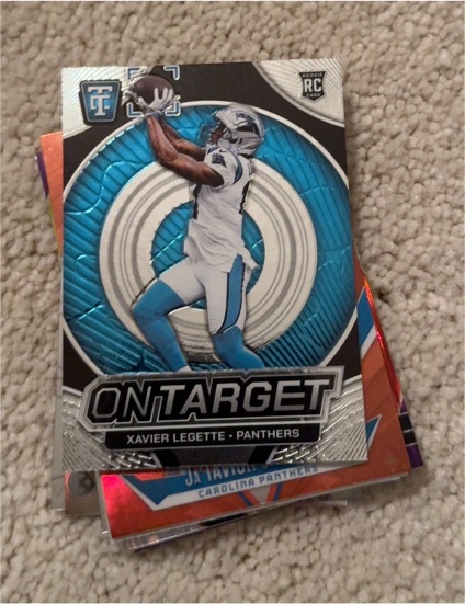 2024 Panini Totally Certified #8 Xavier Legette On Target — front