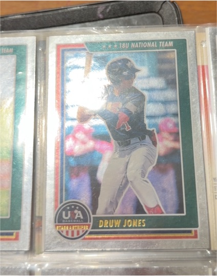 2022 Panini Stars & Stripes USA Baseball #61 Druw Jones — front