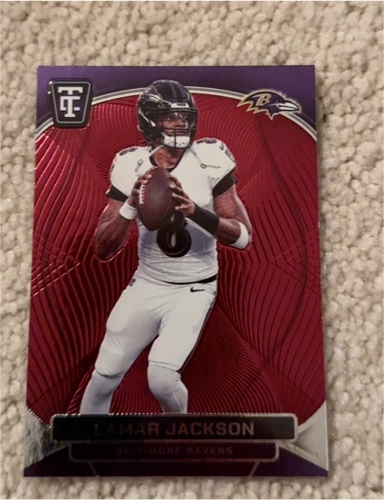 2024 Panini Totally Certified #7 Lamar Jackson — front