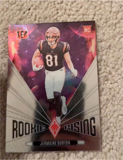 2024 Panini Phoenix Rookie Rising #RR-JBN Jermaine Burton — front