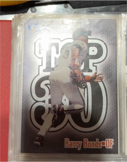 1998 Fleer Ultra Top 30 #3T Barry Bonds — front
