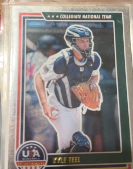 2022 Panini USA Baseball Stars & Stripes #34 Kyle Teel — front