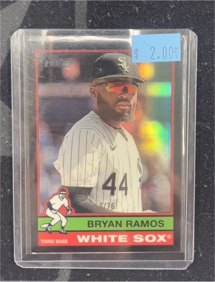 2025 Topps Heritage #381 Bryan Ramos — front