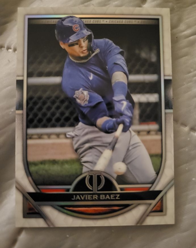 2021 Topps Tribute #41 Javier Baez — front