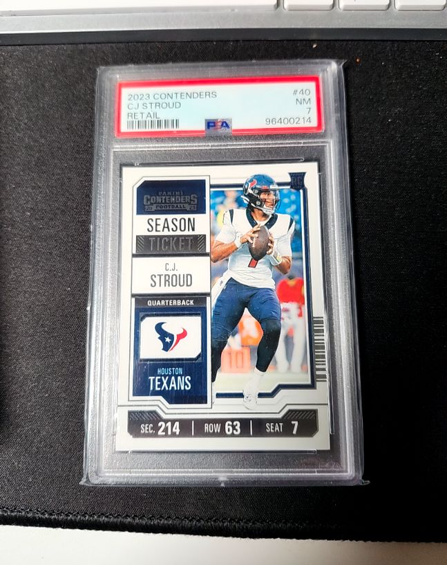2023 Panini Contenders Season Ticket #40 C.J. Stroud — front