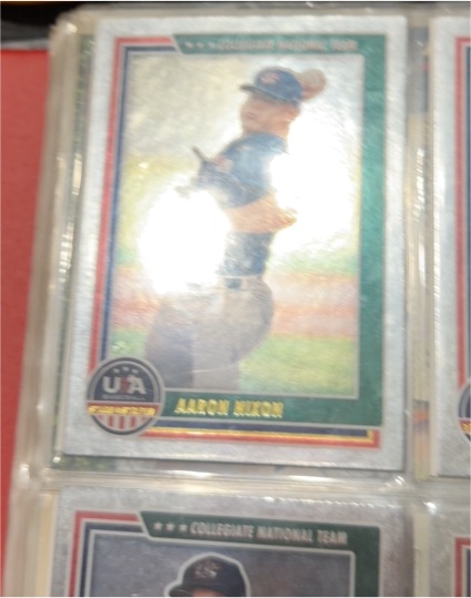 2022 Panini USA Baseball Stars & Stripes #SR02 Aaron Nixon — front