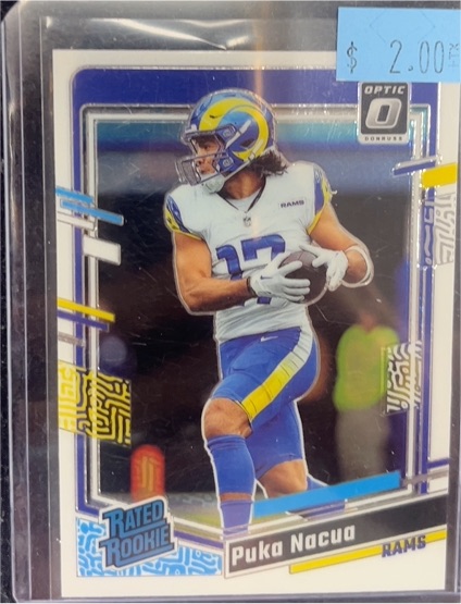 2023 Panini Donruss Optic #238 Puka Nacua — front
