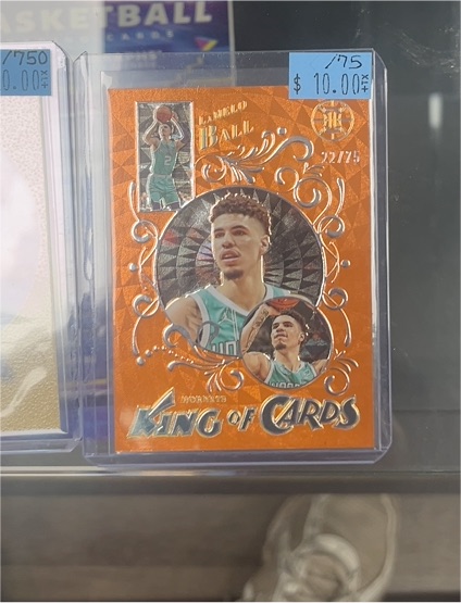 2021-22 Panini Illusions King of Cards #12 LaMelo Ball — front