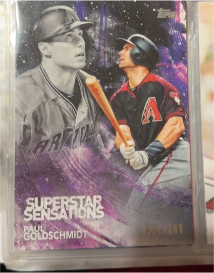 2018 Topps Superstar Sensations #SSS-34 Paul Goldschmidt — front