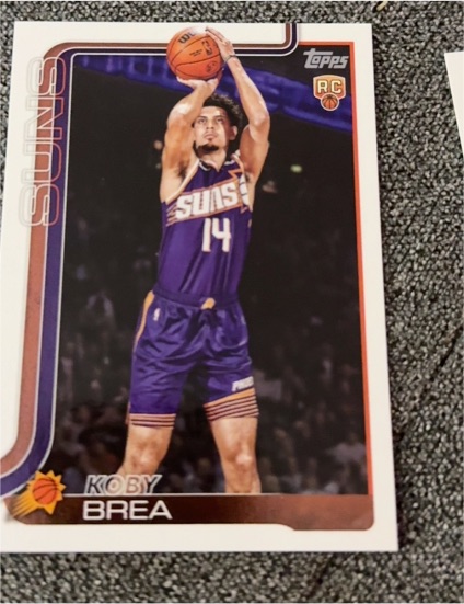 2025-26 Topps Basketball #242 Koby Brea — front