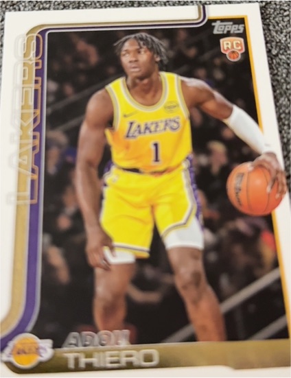 2025-26 Topps #236 Adou Thiero — front