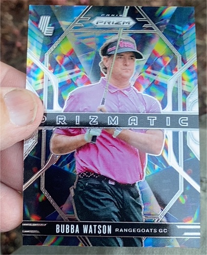 2025 Panini Prizm LIV Golf #1 Bubba Watson — front