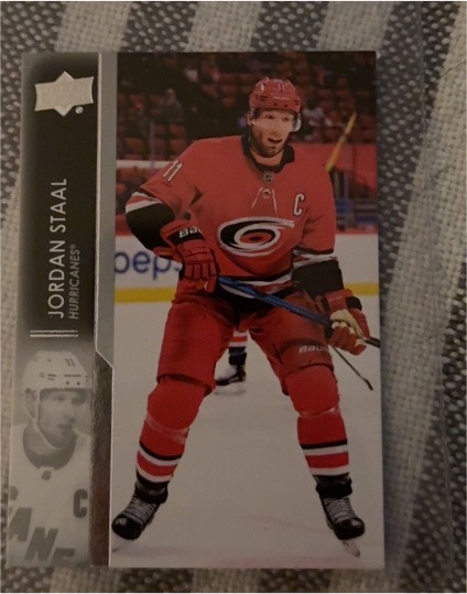 2021-22 Upper Deck #37 Jordan Staal — front