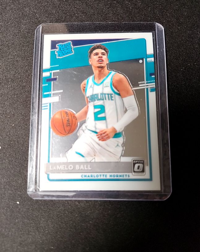 2020-21 Donruss Optic #153 LaMelo Ball — front