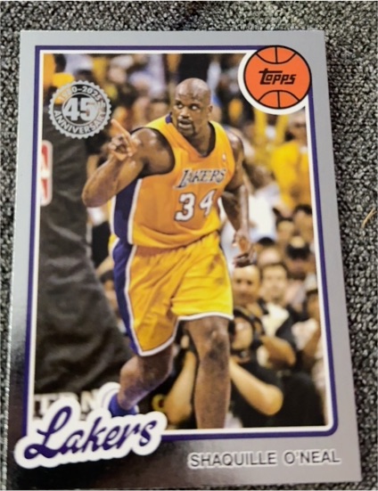 2025-26 Topps Basketball 1980-81 #80BK-4 Shaquille O'Neal — front