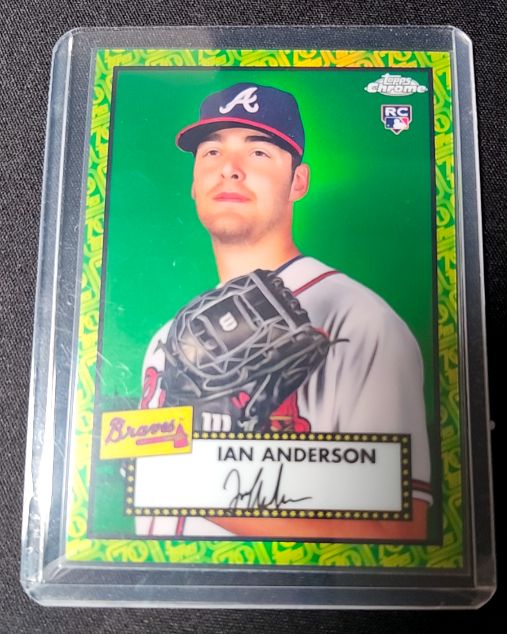 2021 Topps Chrome Platinum Anniversary #11 Ian Anderson — front