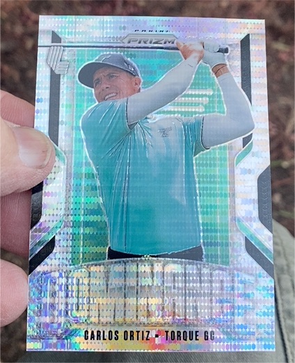 2025 Panini Prizm LIV Golf #11 Carlos Ortiz Torque GC — front