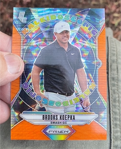 2025 Panini Prizm LIV Golf #4 Brooks Koepka Kaleidoscopic — front