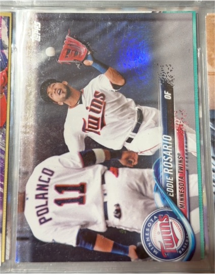 2018 Topps #334 Eddie Rosario — front