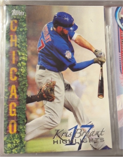 2018 Topps Kris Bryant Highlights #KB-2 Kris Bryant — front