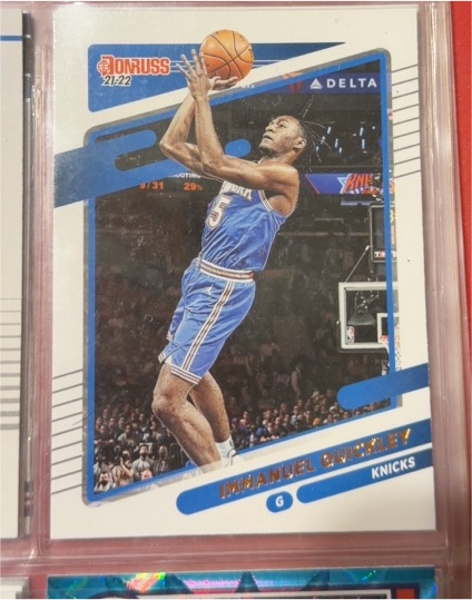 2021-22 Panini Donruss #6 Immanuel Quickley — front