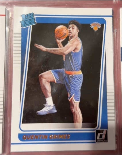 2021-22 Donruss #216 Quentin Grimes — front
