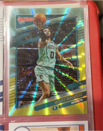 2021-22 Donruss #87 Miles Bridges — front