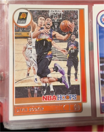 2021-22 Panini NBA Hoops #6 Devin Booker — front