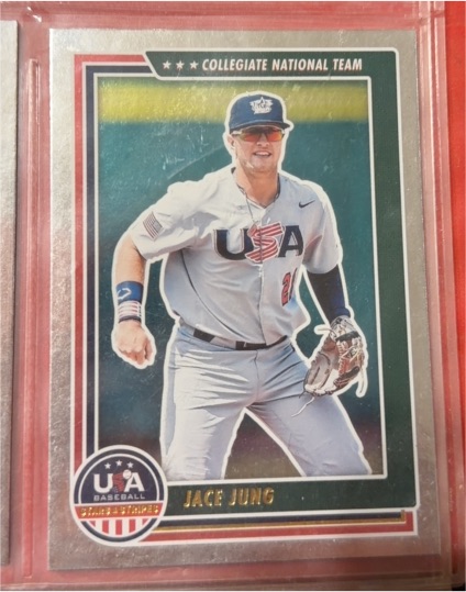 2022 Panini USA Baseball Stars & Stripes #16 Jace Jung — front