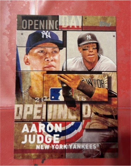 2018 Topps Opening Day #OD-22 Aaron Judge — front
