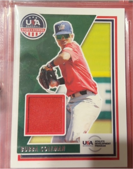 2022 Panini USA Stars & Stripes #USAM-BC Bubba Coleman — front