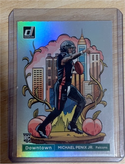 2024 Donruss Downtown #14 Michael Penix Jr. — front