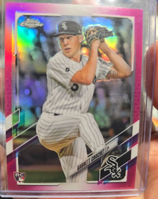 2021 Topps Chrome #69 Garrett Crochet — front
