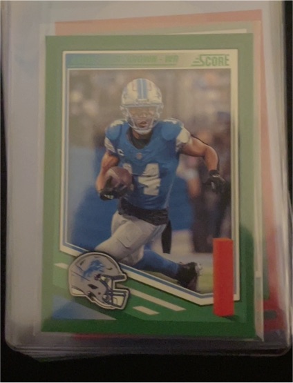 2025 Panini Score #154 Jared Goff — front