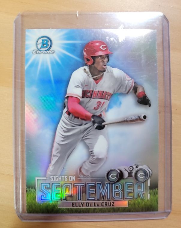 2023 Bowman Chrome #SOS-7 Elly De La Cruz Sights on September — front